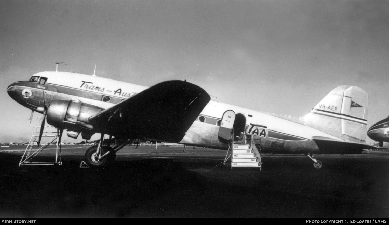 Aircraft Photo of VH-AEP | Douglas DC-3(C) | Trans-Australia Airlines - TAA | AirHistory.net #217107