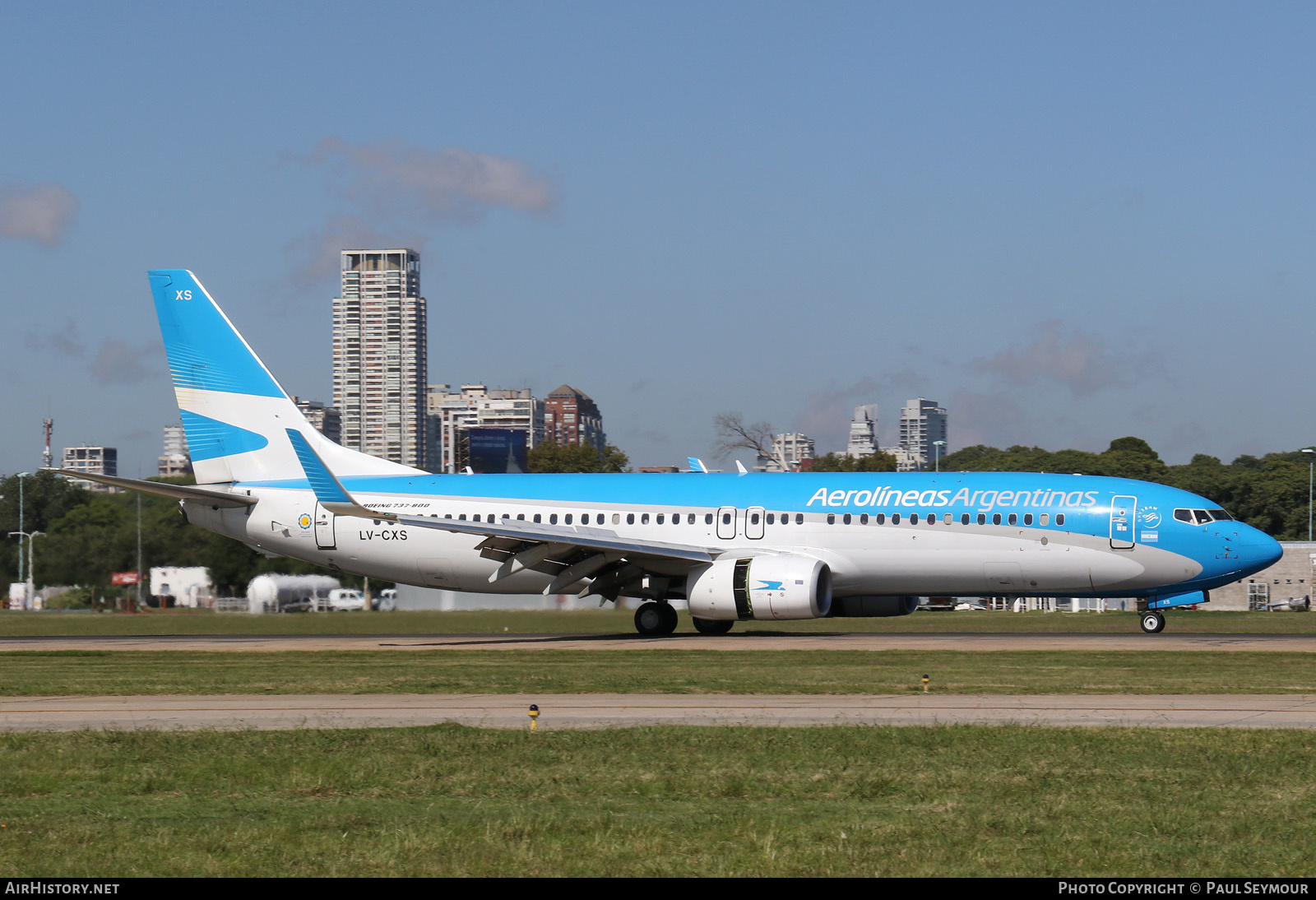 Aircraft Photo of LV-CXS | Boeing 737-81D | Aerolíneas Argentinas | AirHistory.net #217121