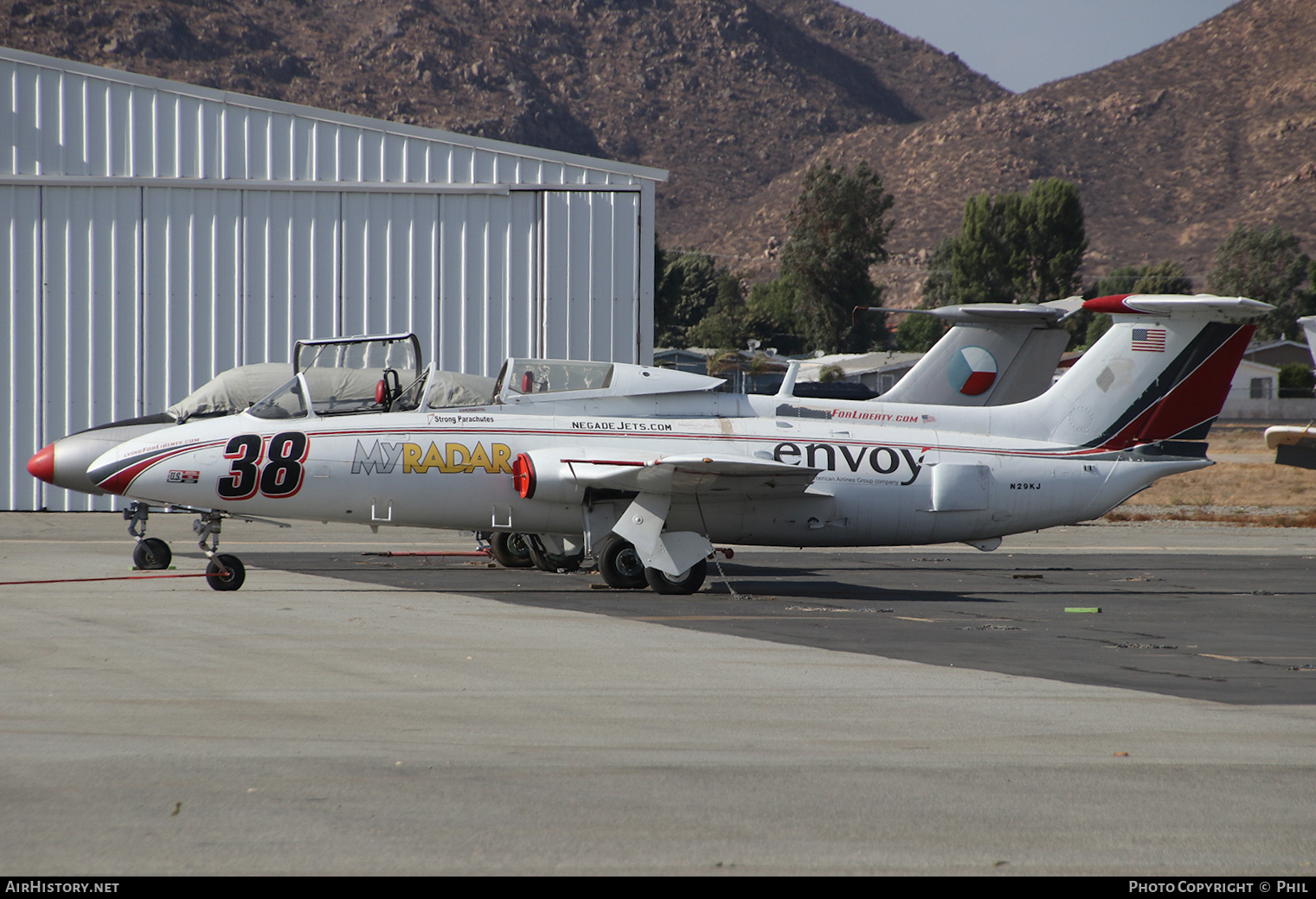 Aircraft Photo of N29KJ | Aero L-29 Delfin | Negade Jets | AirHistory.net #217137