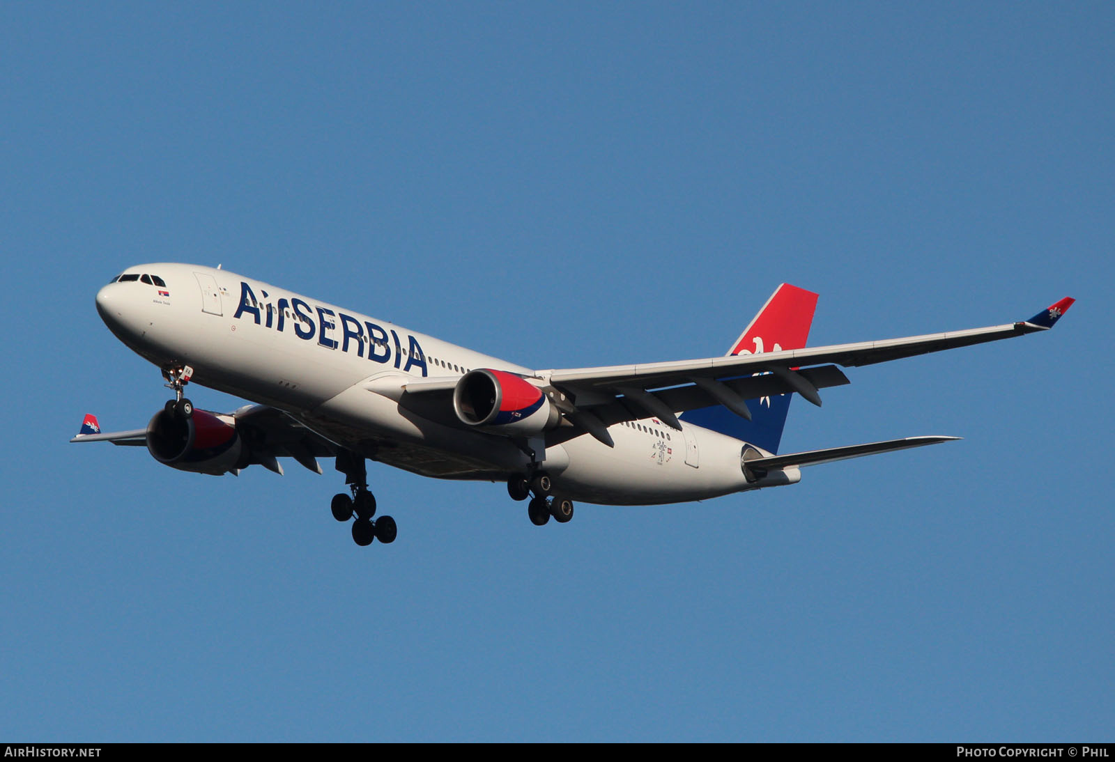 Aircraft Photo of YU-ARA | Airbus A330-202 | Air Serbia | AirHistory.net #217142