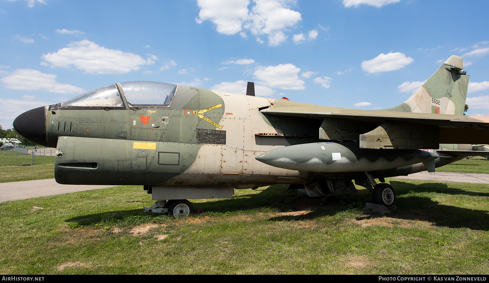 Aircraft Photo of 5502 | LTV A-7P Corsair II | Portugal - Air Force | AirHistory.net #217150