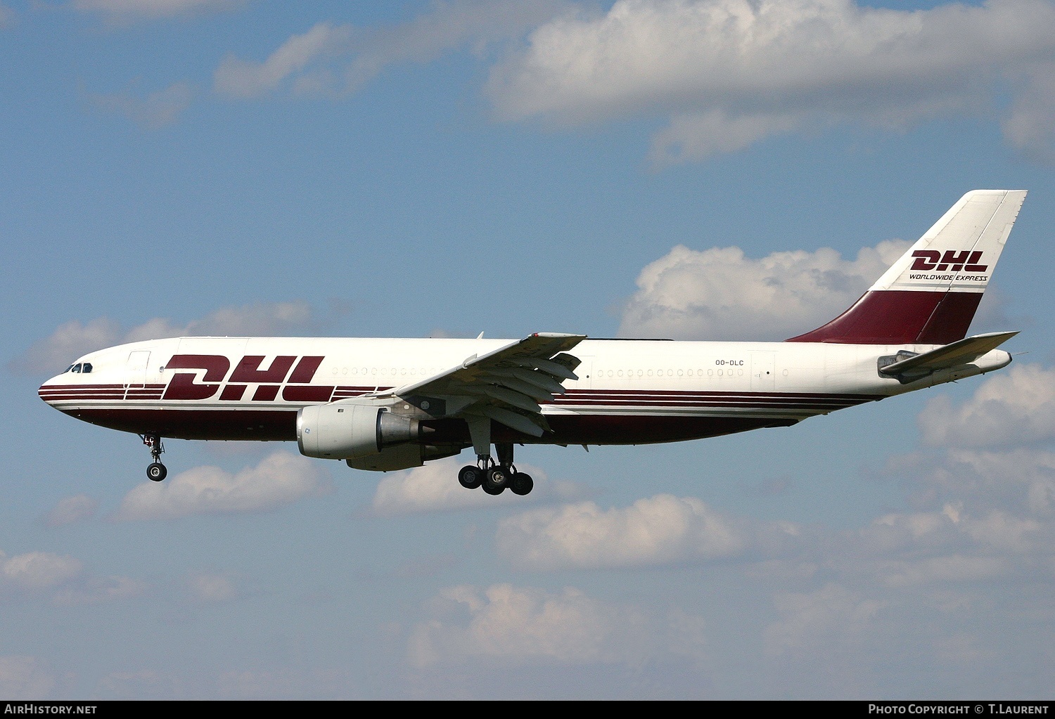 Aircraft Photo of OO-DLC | Airbus A300B4-203 | DHL Worldwide Express | AirHistory.net #217182