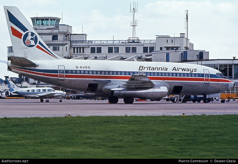 Aircraft Photo of G-AVRO | Boeing 737-204 | Britannia Airways | AirHistory.net #217192
