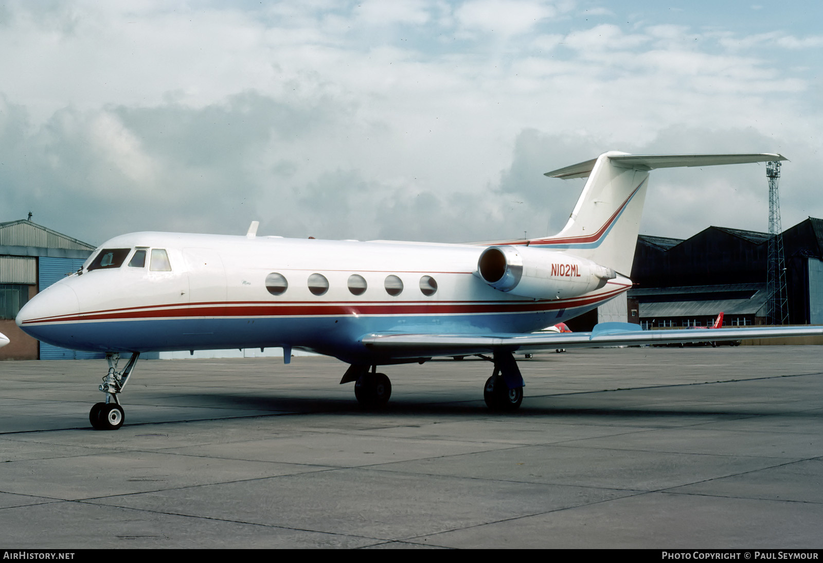 Aircraft Photo of N102ML | Grumman G-1159 Gulfstream II | AirHistory.net #217194