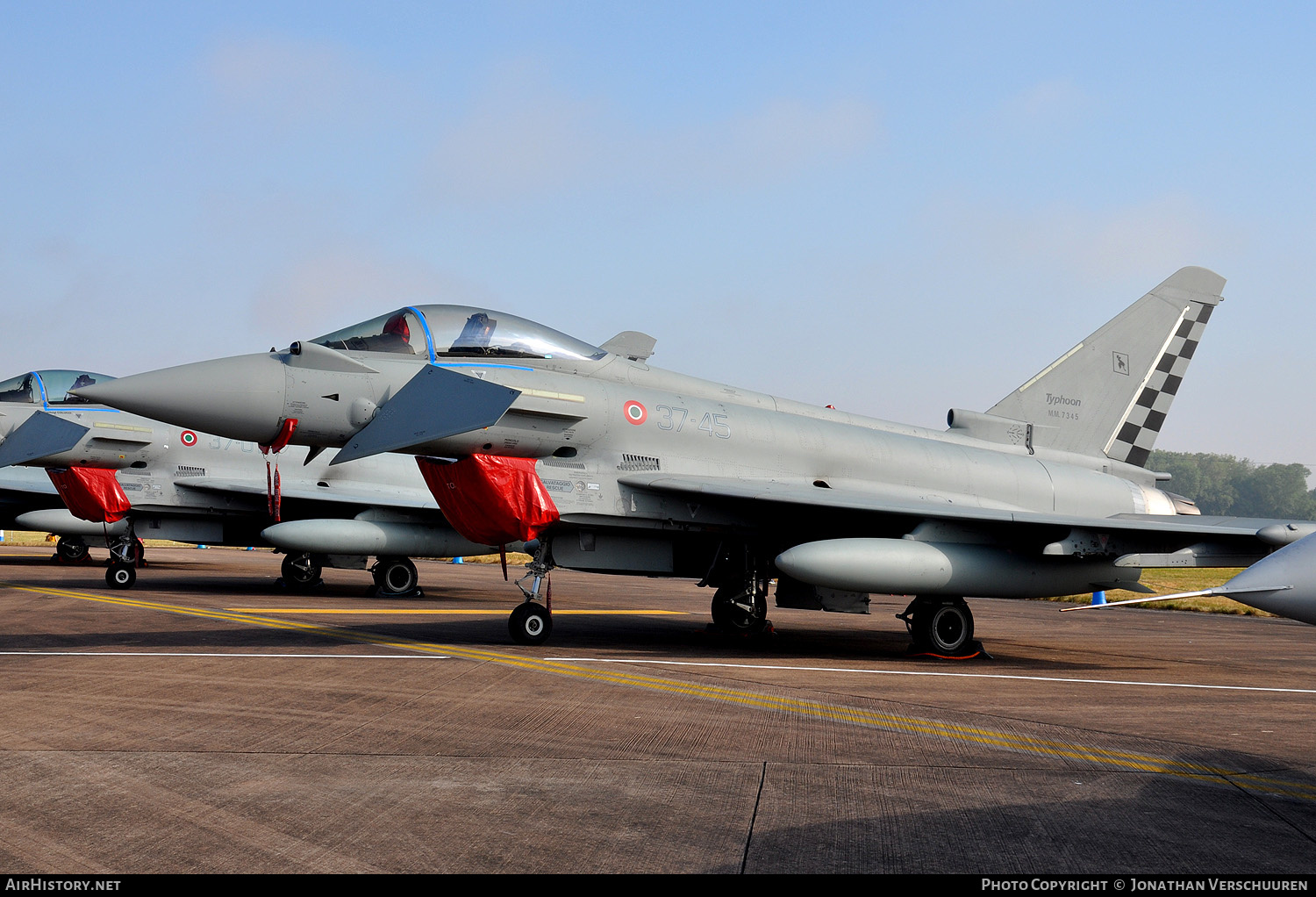 Aircraft Photo of MM7345 | Eurofighter F-2000A Typhoon | Italy - Air Force | AirHistory.net #217211