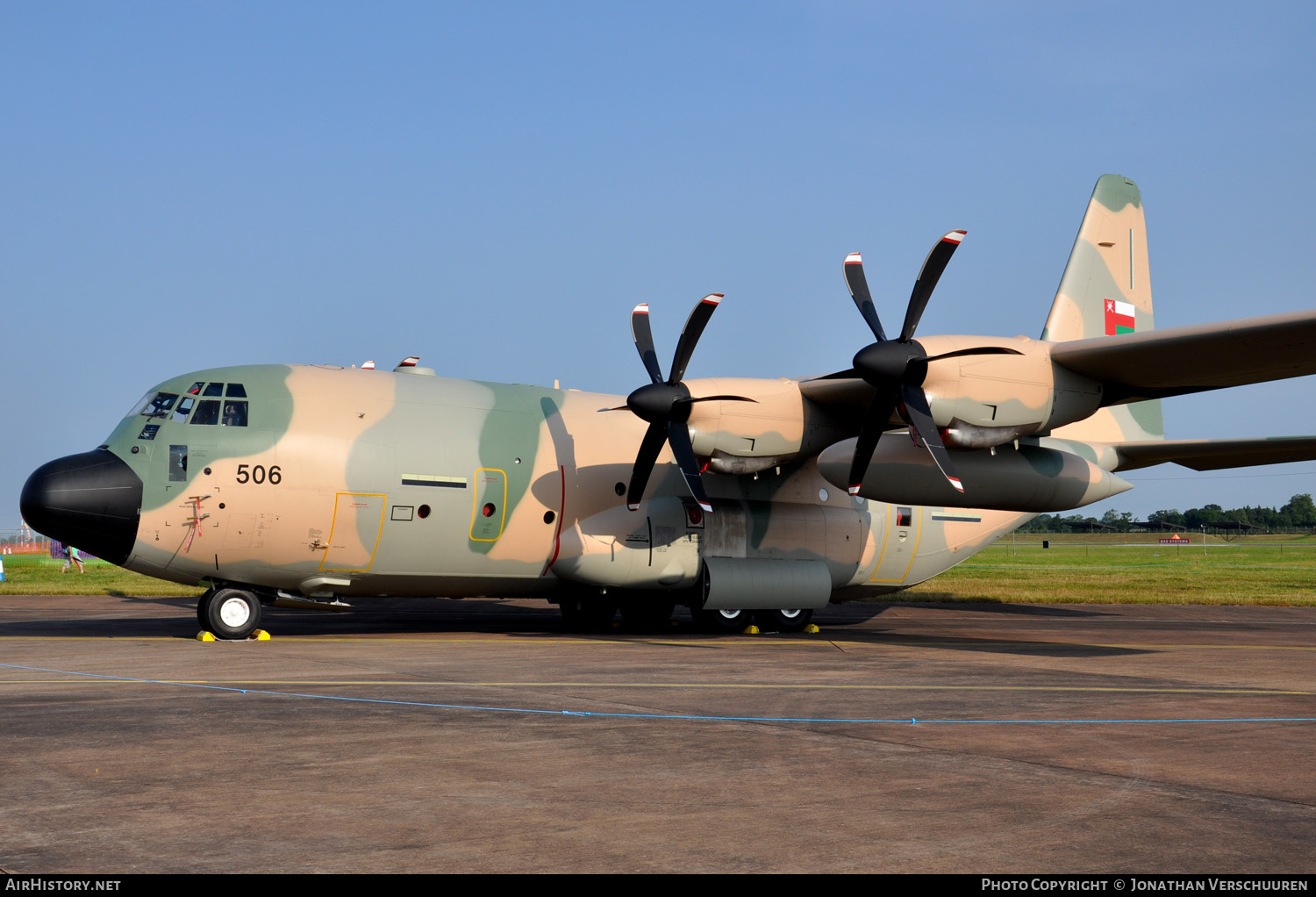 Aircraft Photo of 506 | Lockheed Martin C-130J Hercules | Oman - Air Force | AirHistory.net #217221