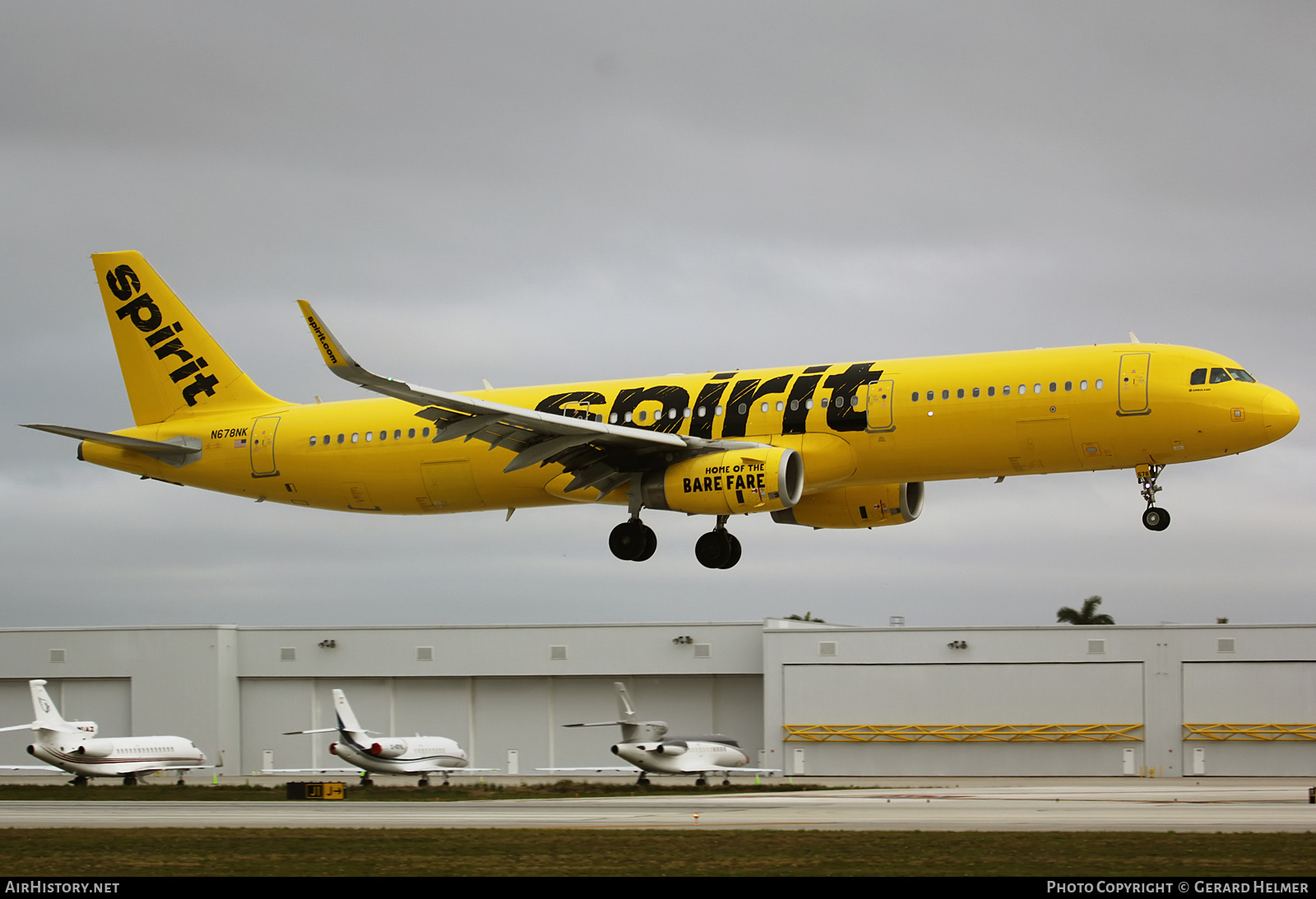 Aircraft Photo of N678NK | Airbus A321-231 | Spirit Airlines | AirHistory.net #217226