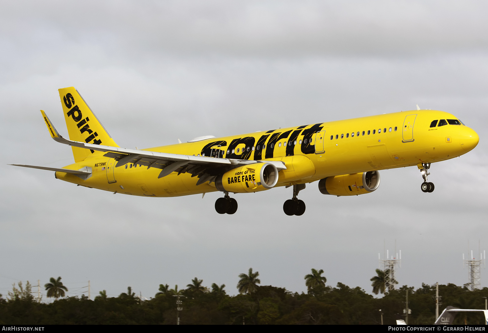 Aircraft Photo of N679NK | Airbus A321-231 | Spirit Airlines | AirHistory.net #217230