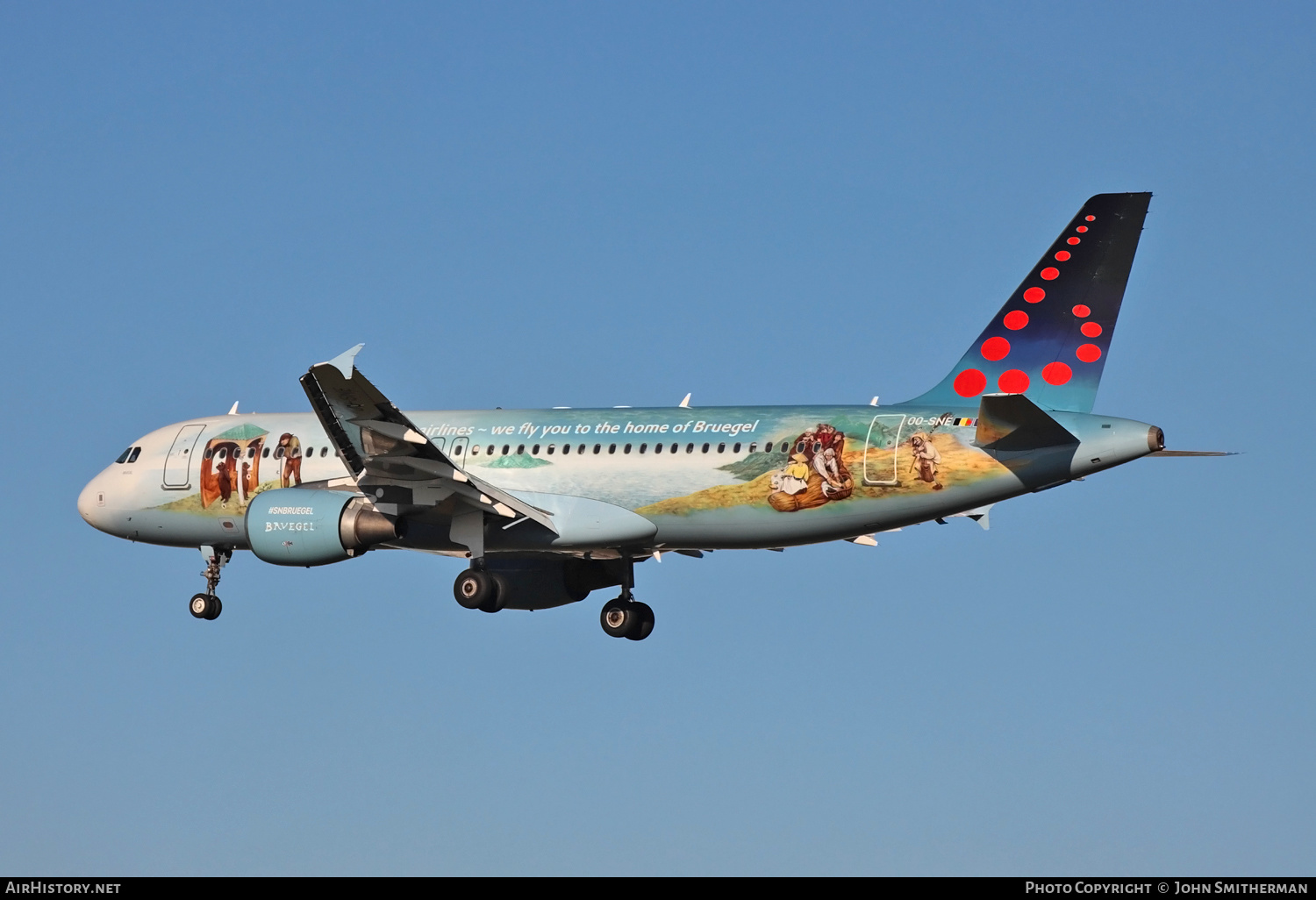 Aircraft Photo of OO-SNE | Airbus A320-214 | Brussels Airlines | AirHistory.net #217232