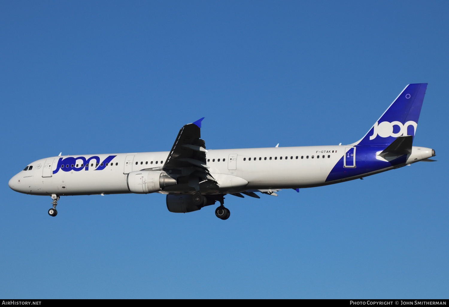 Aircraft Photo of F-GTAK | Airbus A321-211 | Joon | AirHistory.net #217234