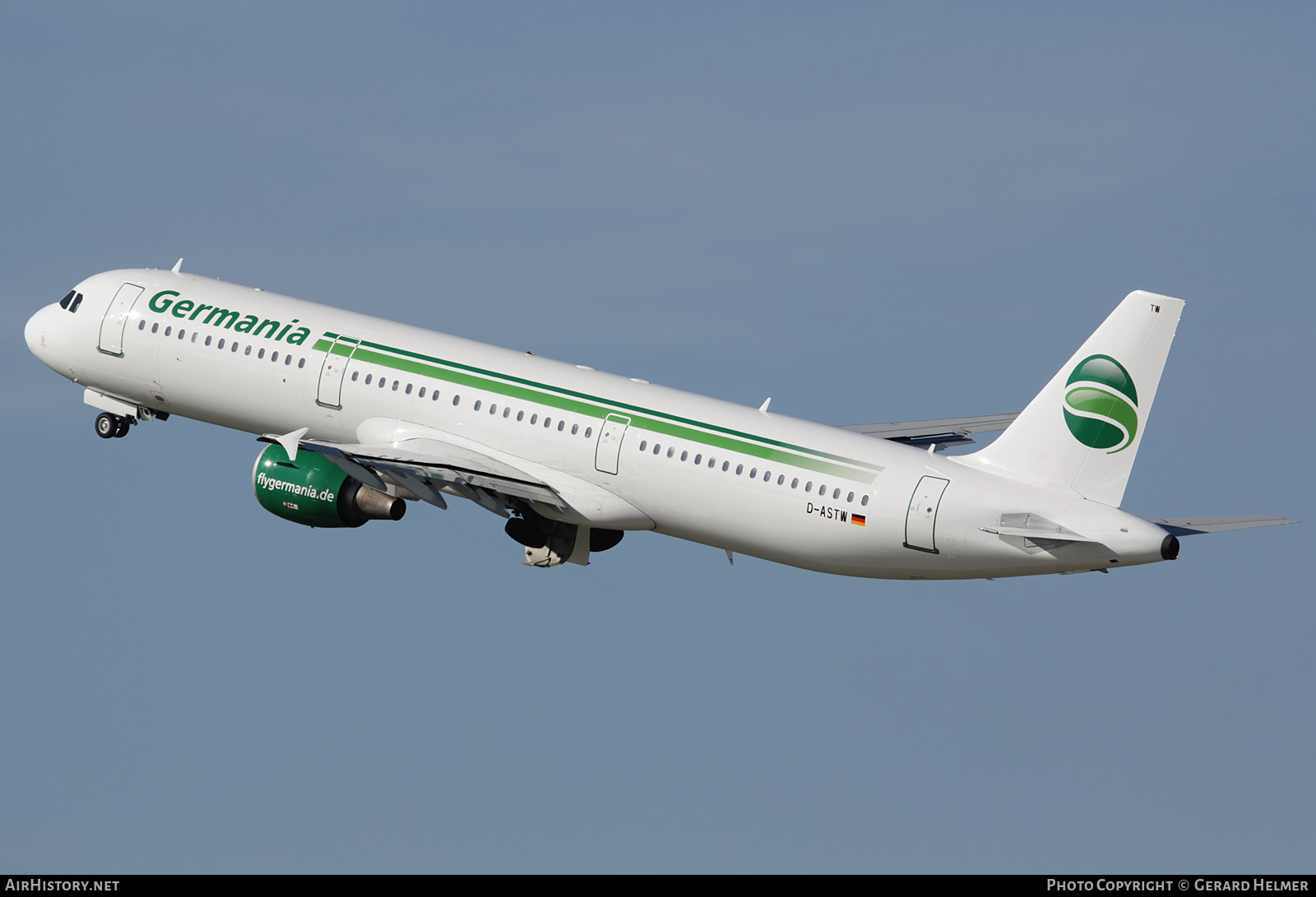 Aircraft Photo of D-ASTW | Airbus A321-211 | Germania | AirHistory.net #217246