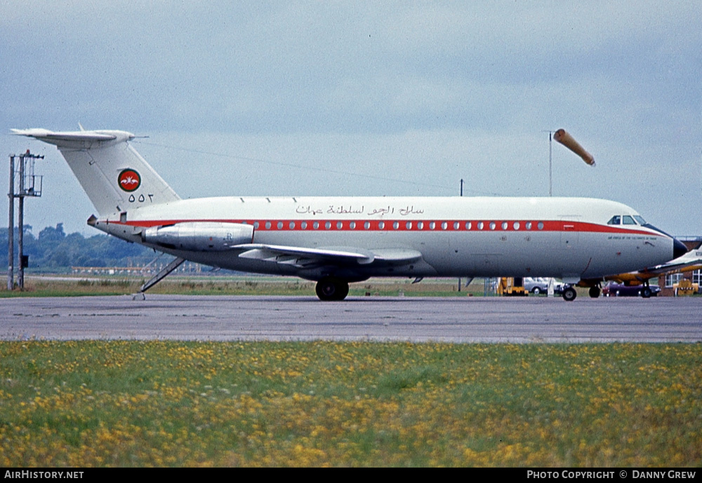 Aircraft Photo of 553 / ٥٥٣ | BAC 111-485GD One-Eleven | Oman - Air Force | AirHistory.net #217248
