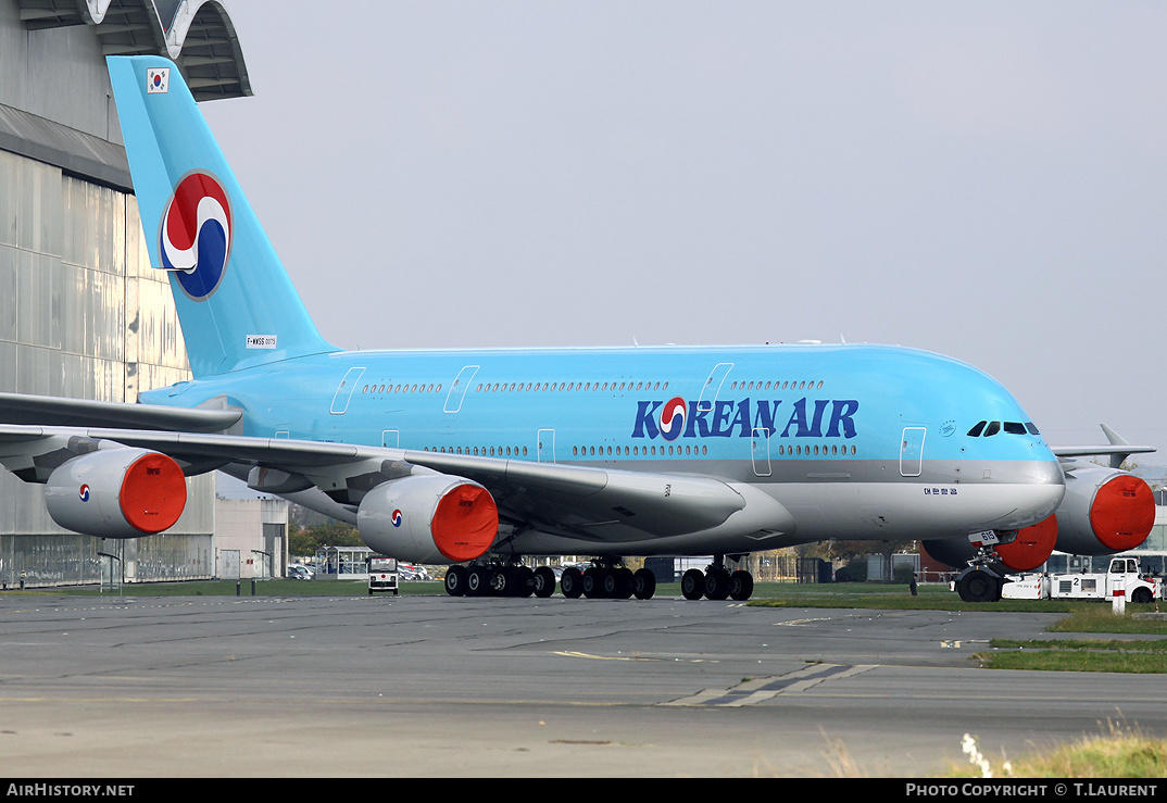 Aircraft Photo of F-WWSS | Airbus A380-861 | Korean Air | AirHistory.net #217253