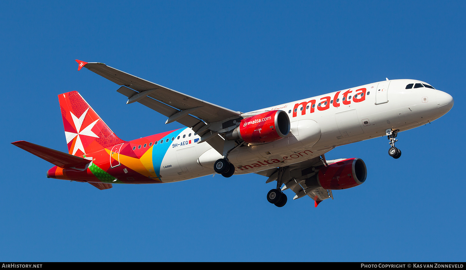 Aircraft Photo of 9H-AEQ | Airbus A320-214 | Air Malta | AirHistory.net #217273