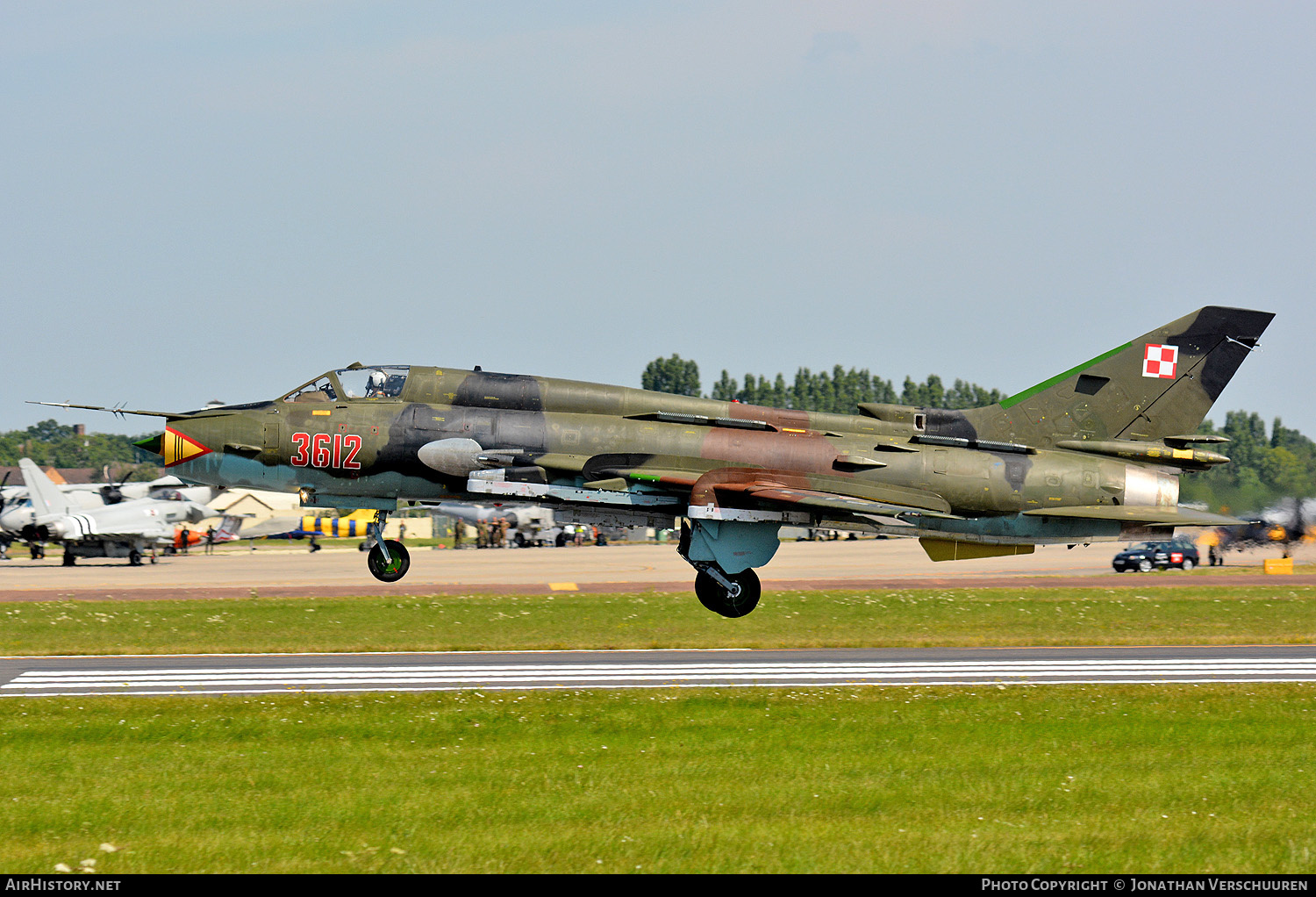 Aircraft Photo of 3612 | Sukhoi Su-22M4 | Poland - Air Force | AirHistory.net #217310
