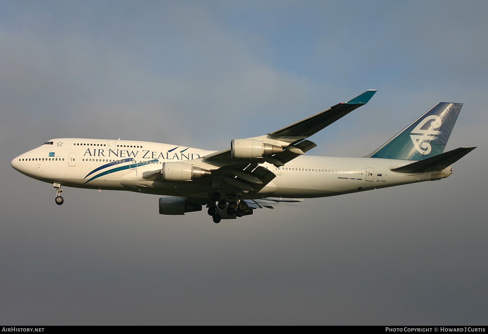 Aircraft Photo of ZK-SUI | Boeing 747-441 | Air New Zealand | AirHistory.net #217315