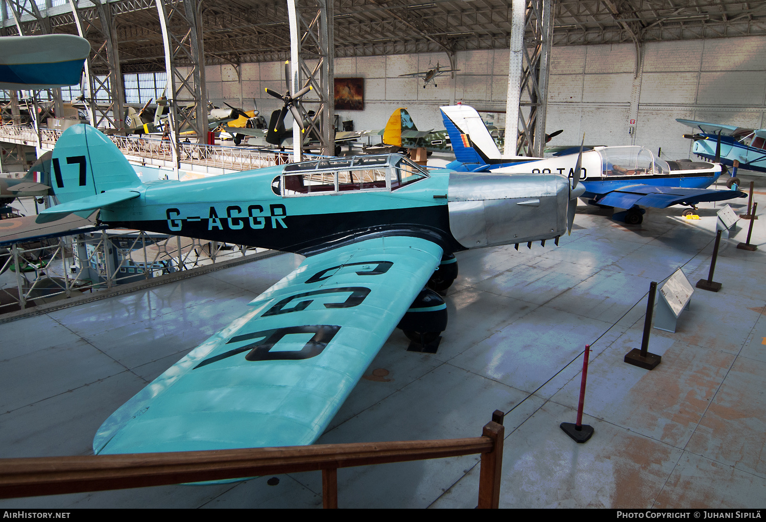 Aircraft Photo of G-ACGR | Percival P.1C Gull Four 2A | AirHistory.net #217322