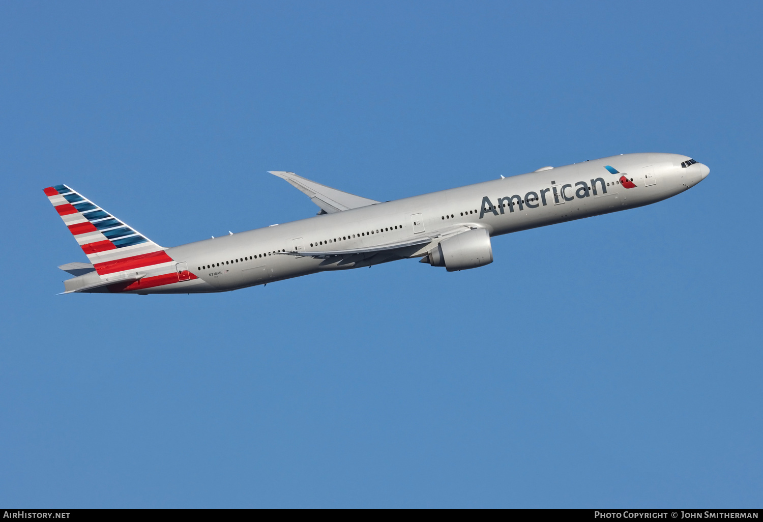 Aircraft Photo of N718AN | Boeing 777-323/ER | American Airlines | AirHistory.net #217323