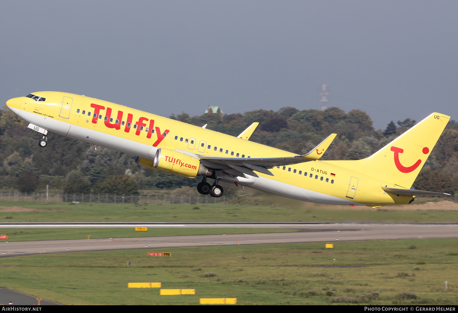 Aircraft Photo of D-ATUG | Boeing 737-8K5 | TUIfly | AirHistory.net #217324