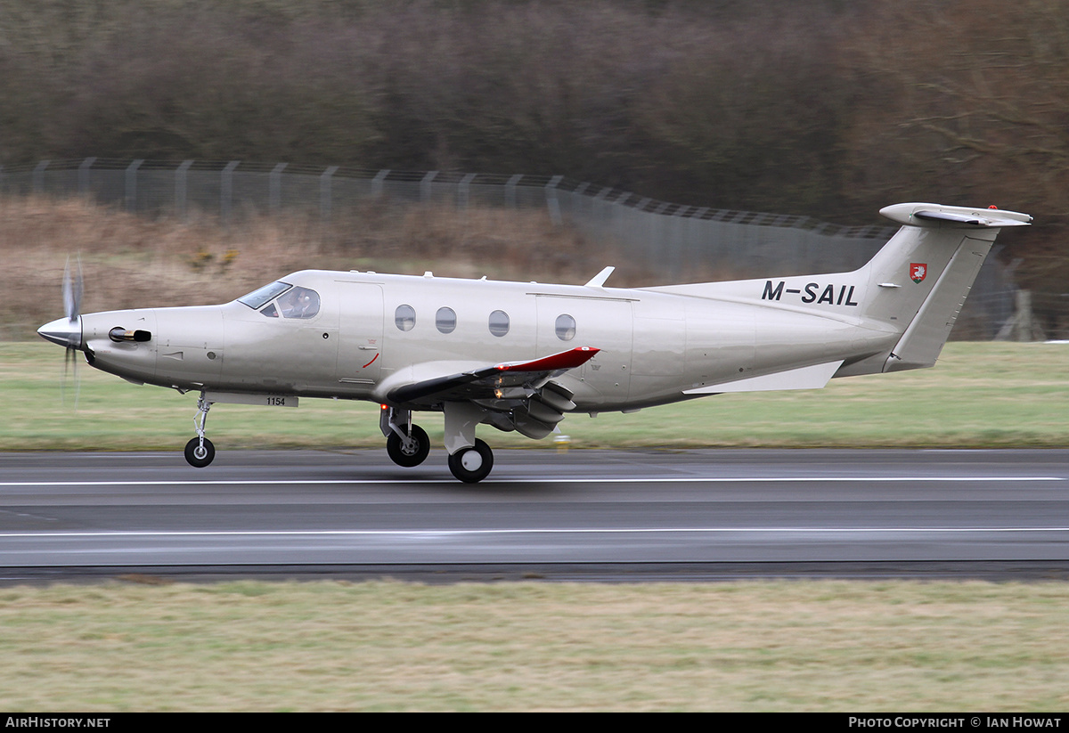 Aircraft Photo of M-SAIL | Pilatus PC-12NG (PC-12/47E) | AirHistory.net #217337