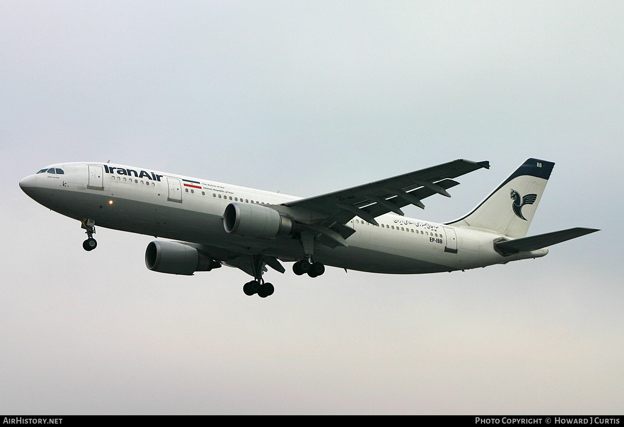 Aircraft Photo of EP-IBB | Airbus A300B4-605R | Iran Air | AirHistory.net #217338
