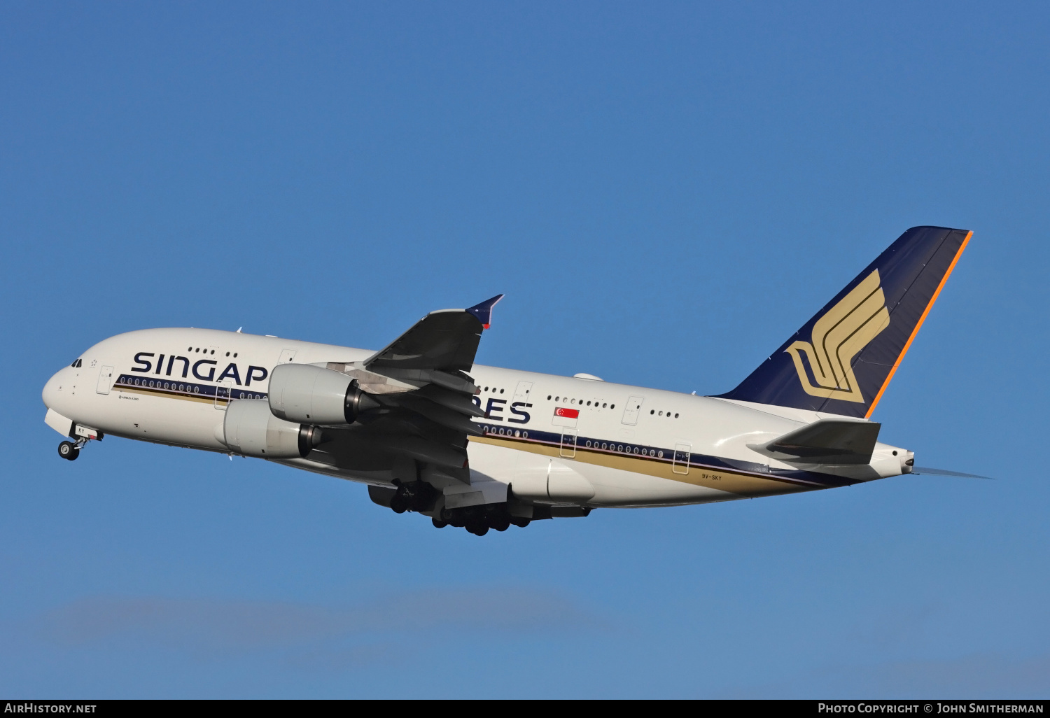 Aircraft Photo of 9V-SKY | Airbus A380-841 | Singapore Airlines | AirHistory.net #217340