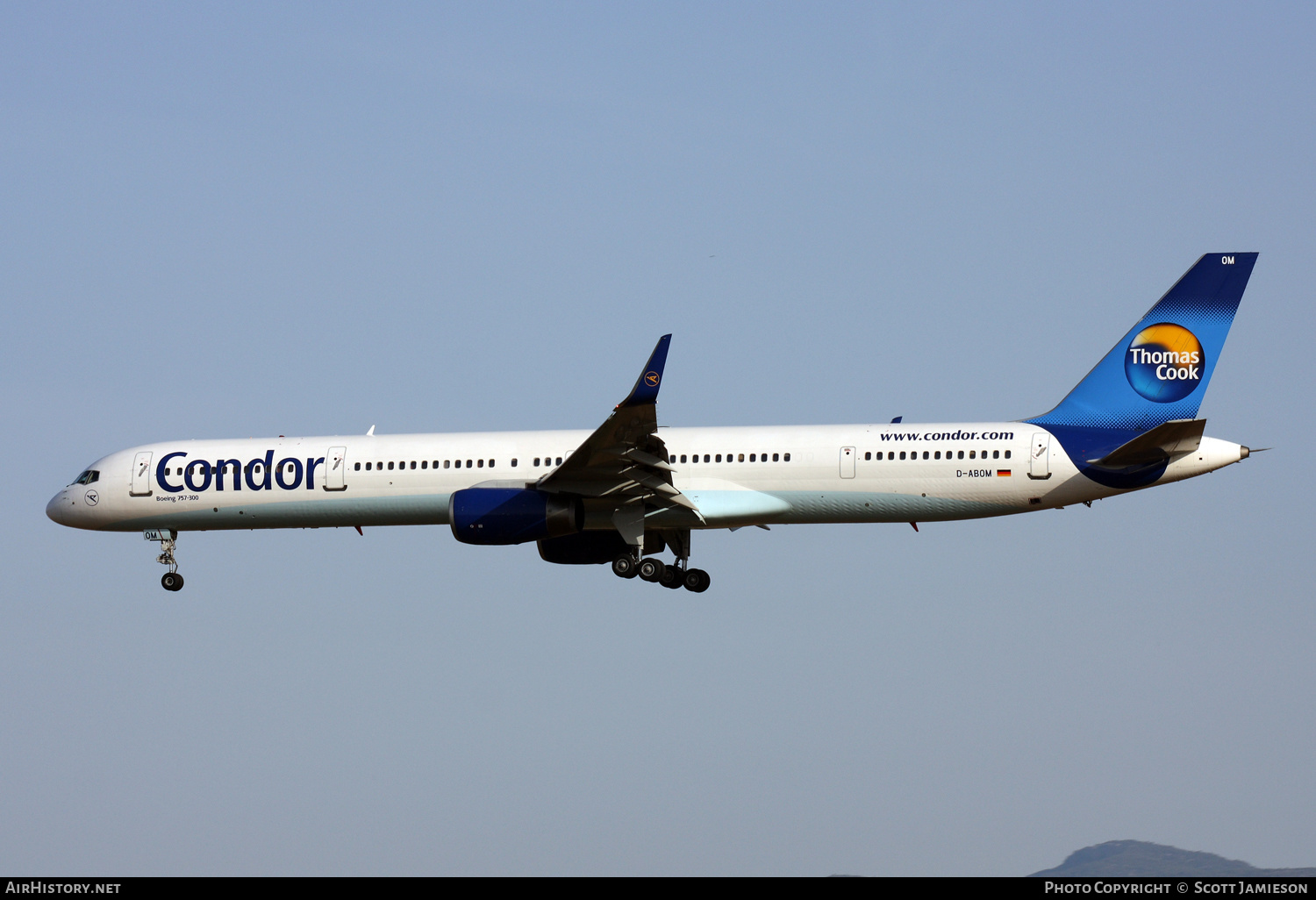 Aircraft Photo of D-ABOM | Boeing 757-330 | Condor Flugdienst | AirHistory.net #217354