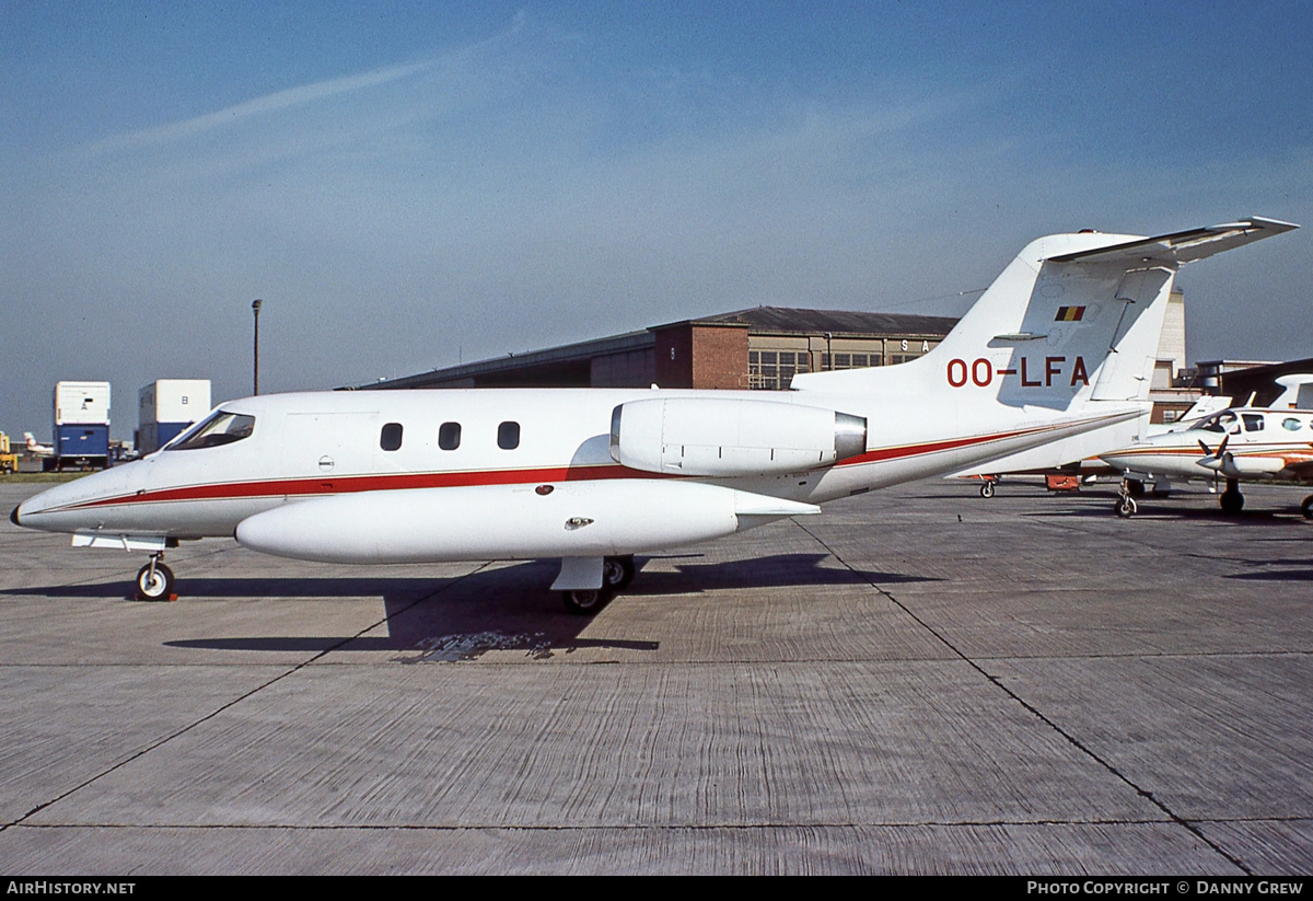 Aircraft Photo of OO-LFA | Gates Learjet 24D | AirHistory.net #217356