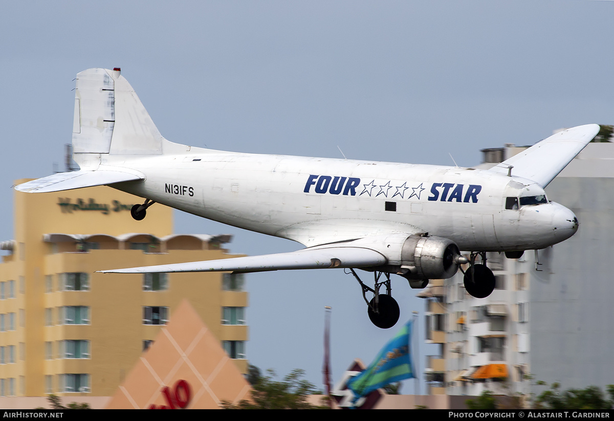 Aircraft Photo of N131FS | Douglas DC-3C-S1C3G | Four Star Air Cargo | AirHistory.net #217357