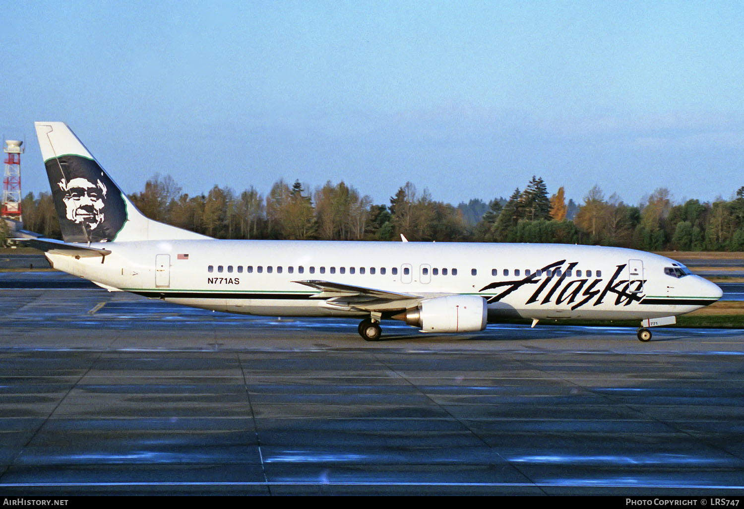 Aircraft Photo of N771AS | Boeing 737-4Q8 | Alaska Airlines | AirHistory.net #217364