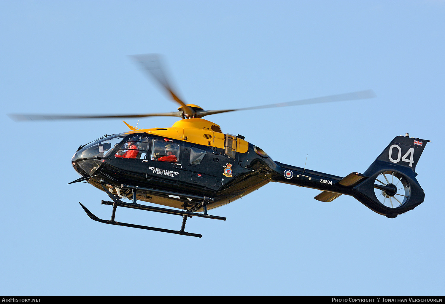 Aircraft Photo of ZM504 | Airbus Helicopters H-135 Juno HT1 (EC-135T-3H) | UK - Air Force | AirHistory.net #217367