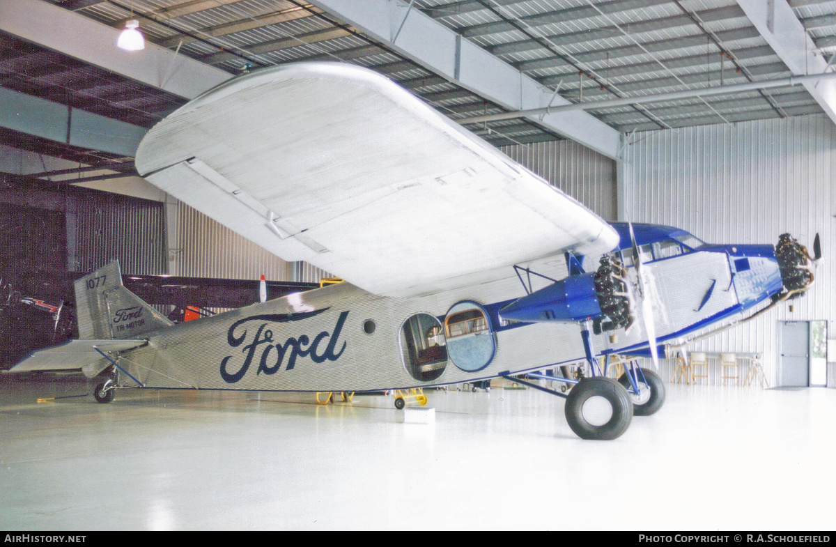 Aircraft Photo of N1077 / C1077 | Ford 4-AT-B Tri-Motor | AirHistory.net #217386