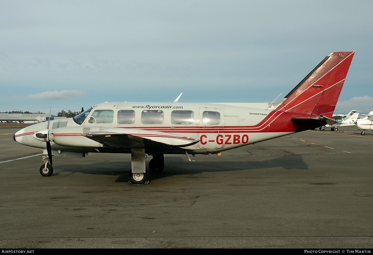 Aircraft Photo of C-GZBO | Piper PA-31-350 Chieftain | Orca Air | AirHistory.net #217392