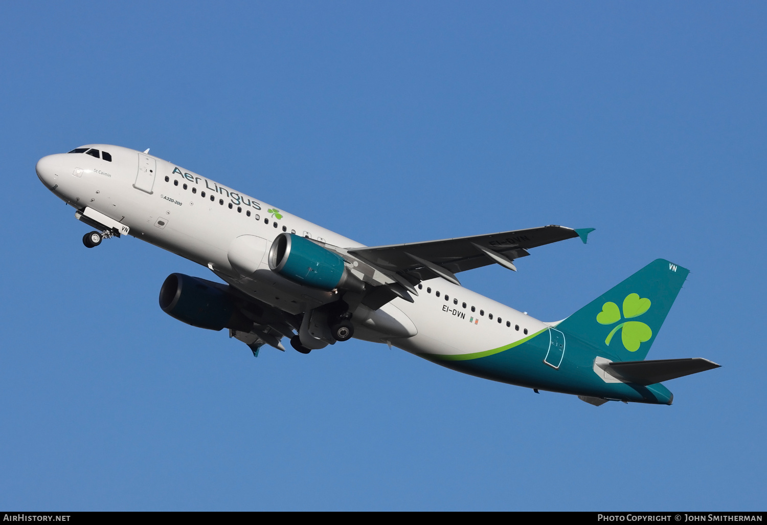 Aircraft Photo of EI-DVN | Airbus A320-214 | Aer Lingus | AirHistory.net #217410