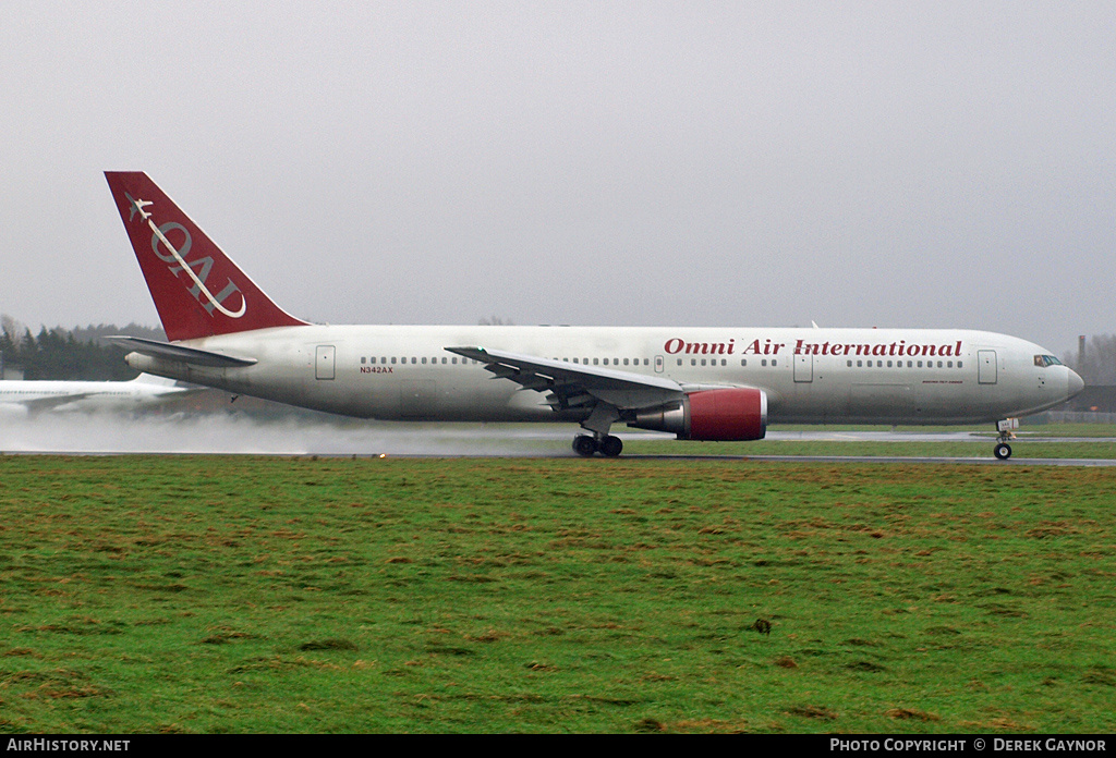 Aircraft Photo of N342AX | Boeing 767-328/ER | Omni Air International - OAI | AirHistory.net #217417