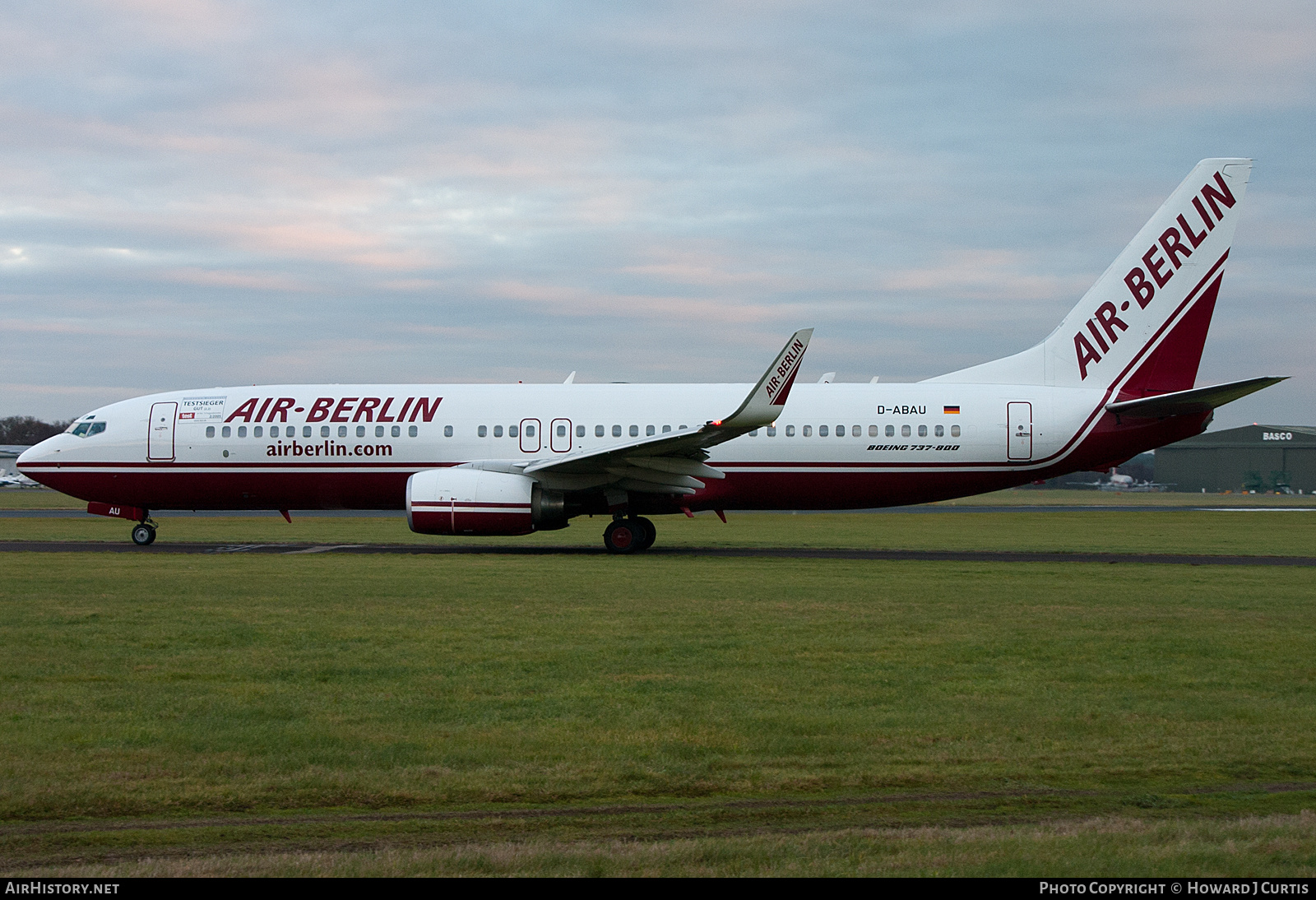 Aircraft Photo of D-ABAU | Boeing 737-86J | Air Berlin | AirHistory.net #217424