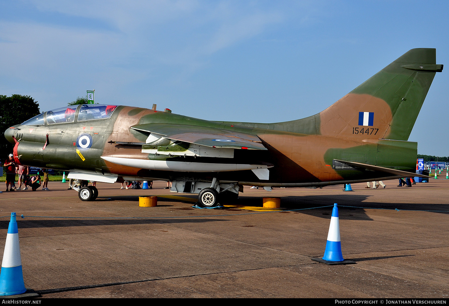 Aircraft Photo of 154477 | LTV TA-7C Corsair II | Greece - Air Force | AirHistory.net #217426