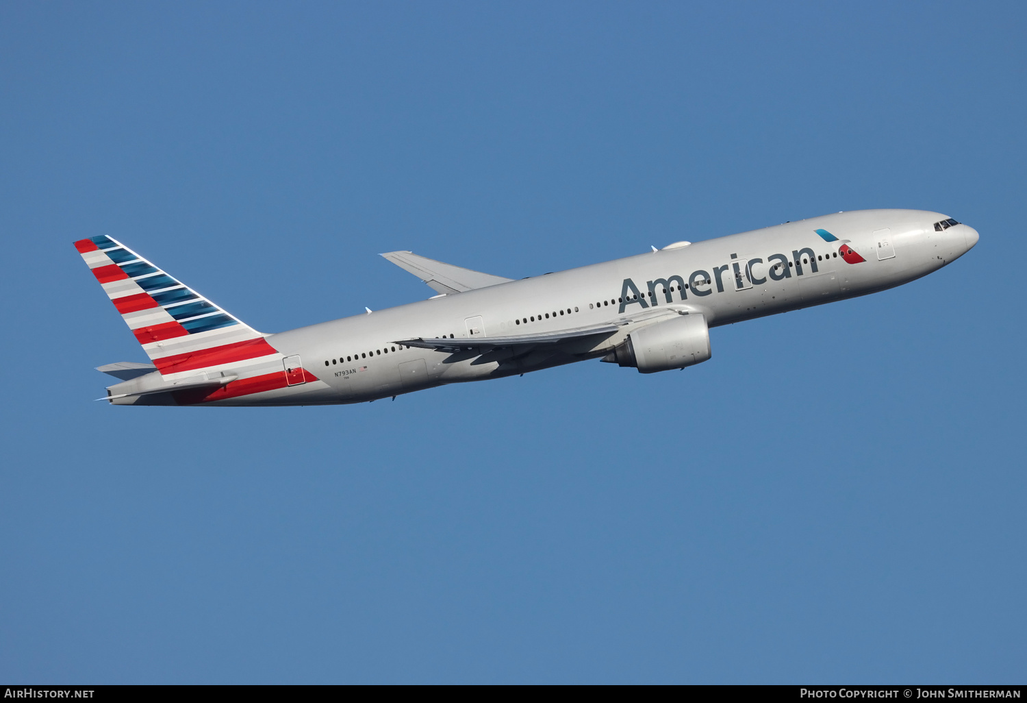Aircraft Photo of N793AN | Boeing 777-223/ER | American Airlines | AirHistory.net #217431