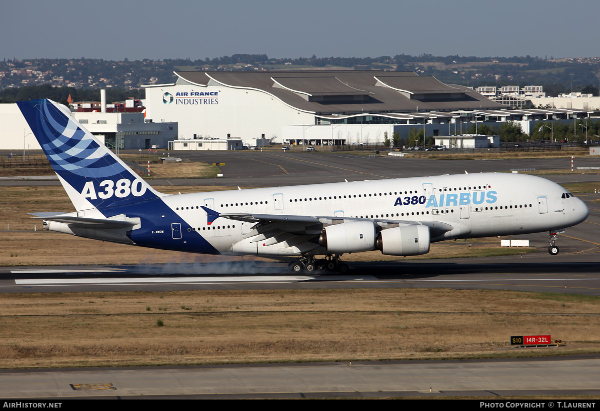 Aircraft Photo of F-WWOW | Airbus A380-841 | Airbus | AirHistory.net #217463