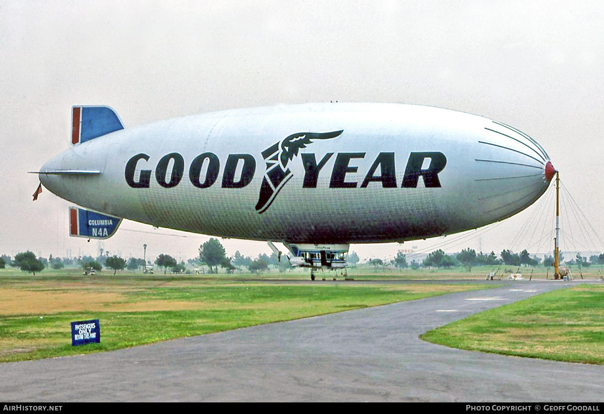 Aircraft Photo of N4A | Goodyear GZ-20A Blimp | Goodyear | AirHistory.net #217505