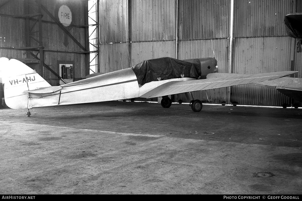 Aircraft Photo of VH-AHJ | De Havilland D.H. 94 Moth Minor | AirHistory.net #217508