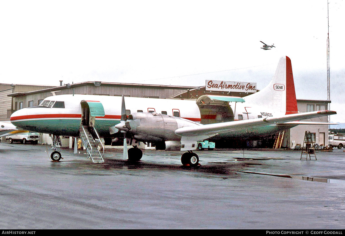 Aircraft Photo of N5805 | Convair 580/F | Seair Alaska Airlines | AirHistory.net #217509