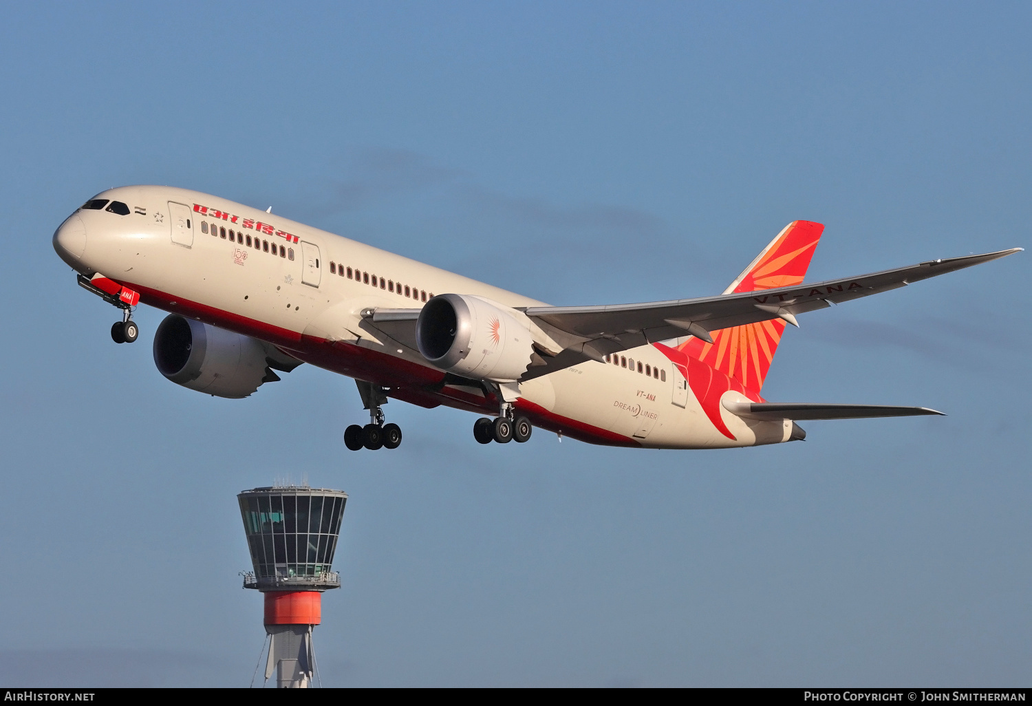 Aircraft Photo of VT-ANA | Boeing 787-8 Dreamliner | Air India | AirHistory.net #217514