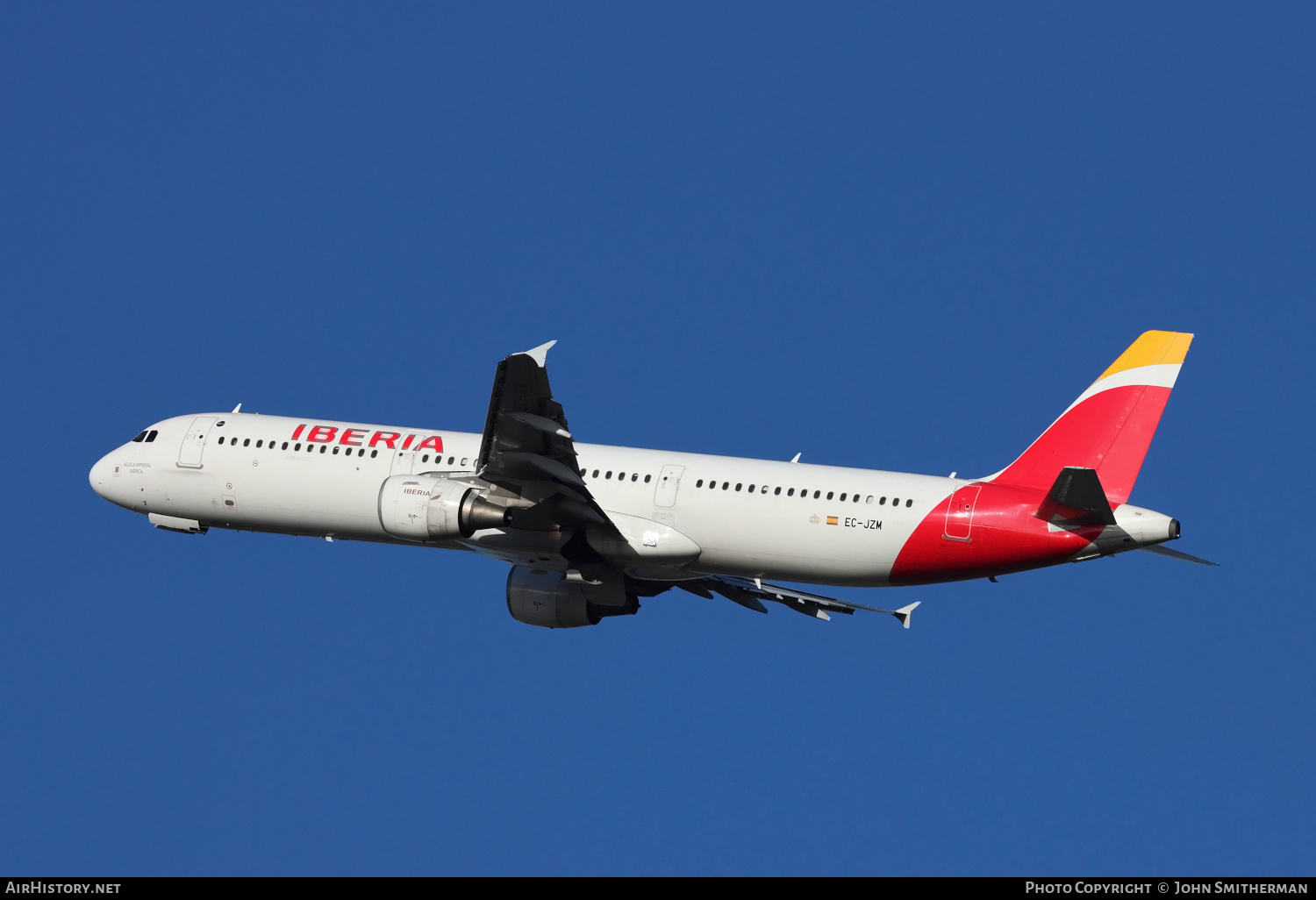 Aircraft Photo of EC-JZM | Airbus A321-212 | Iberia | AirHistory.net #217516