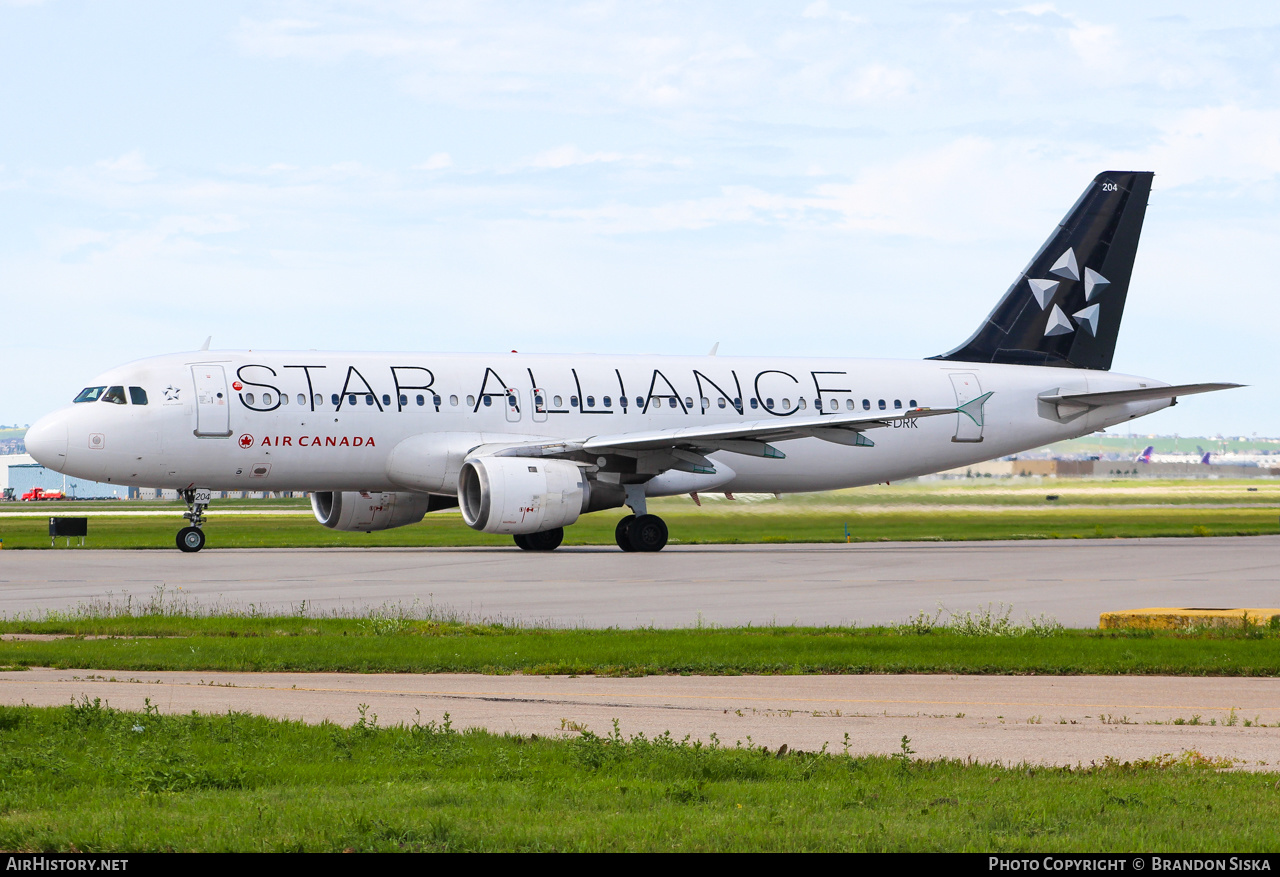 Aircraft Photo of C-FDRK | Airbus A320-211 | Air Canada | AirHistory.net #217535