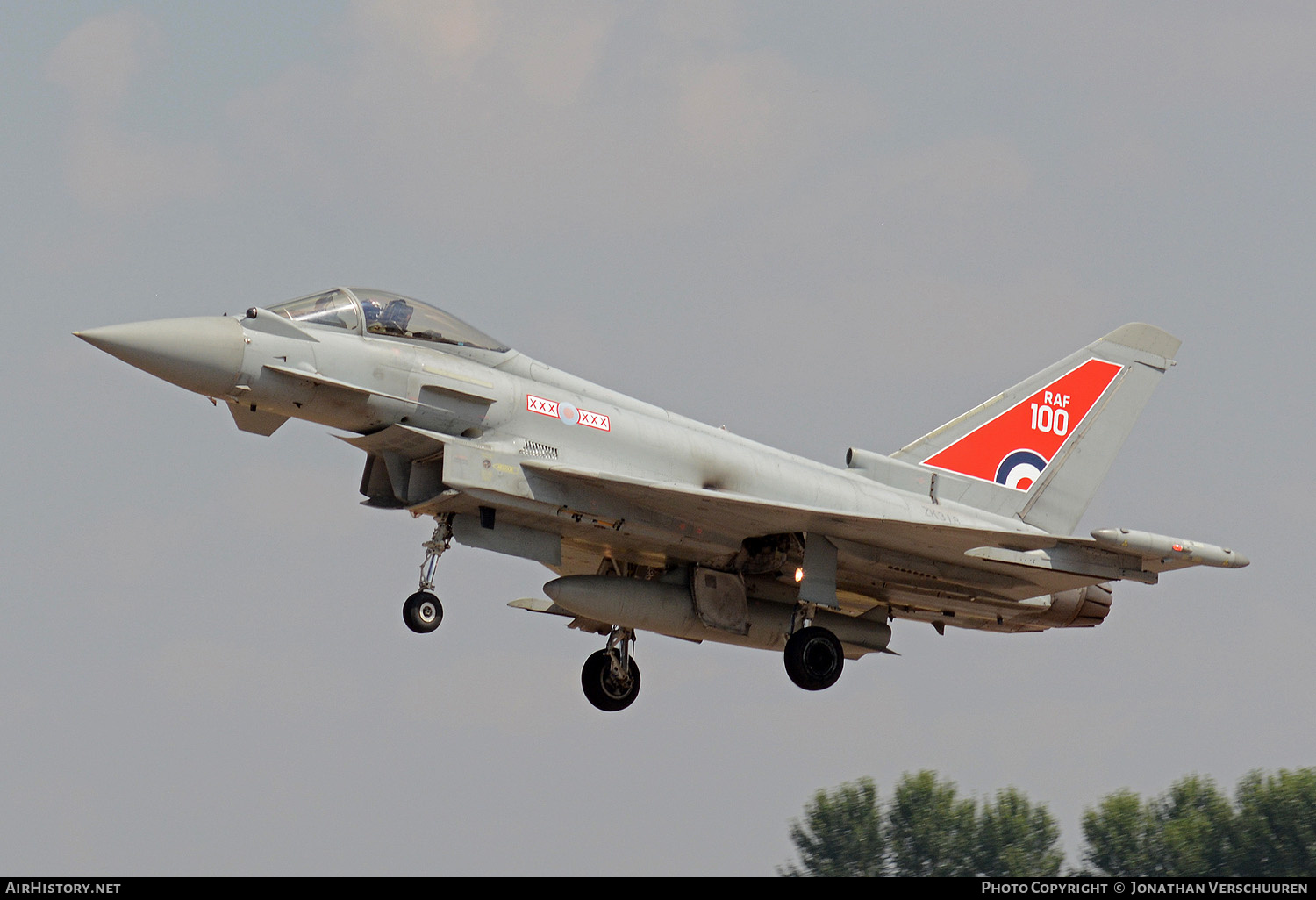 Aircraft Photo of ZK318 | Eurofighter EF-2000 Typhoon FGR4 | UK - Air Force | AirHistory.net #217554