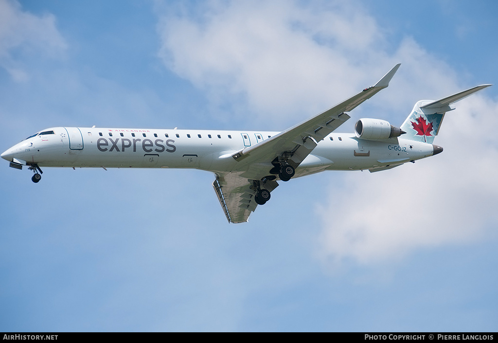 Aircraft Photo of C-GOJZ | Bombardier CRJ-705ER (CL-600-2D15) | Air Canada Express | AirHistory.net #217568