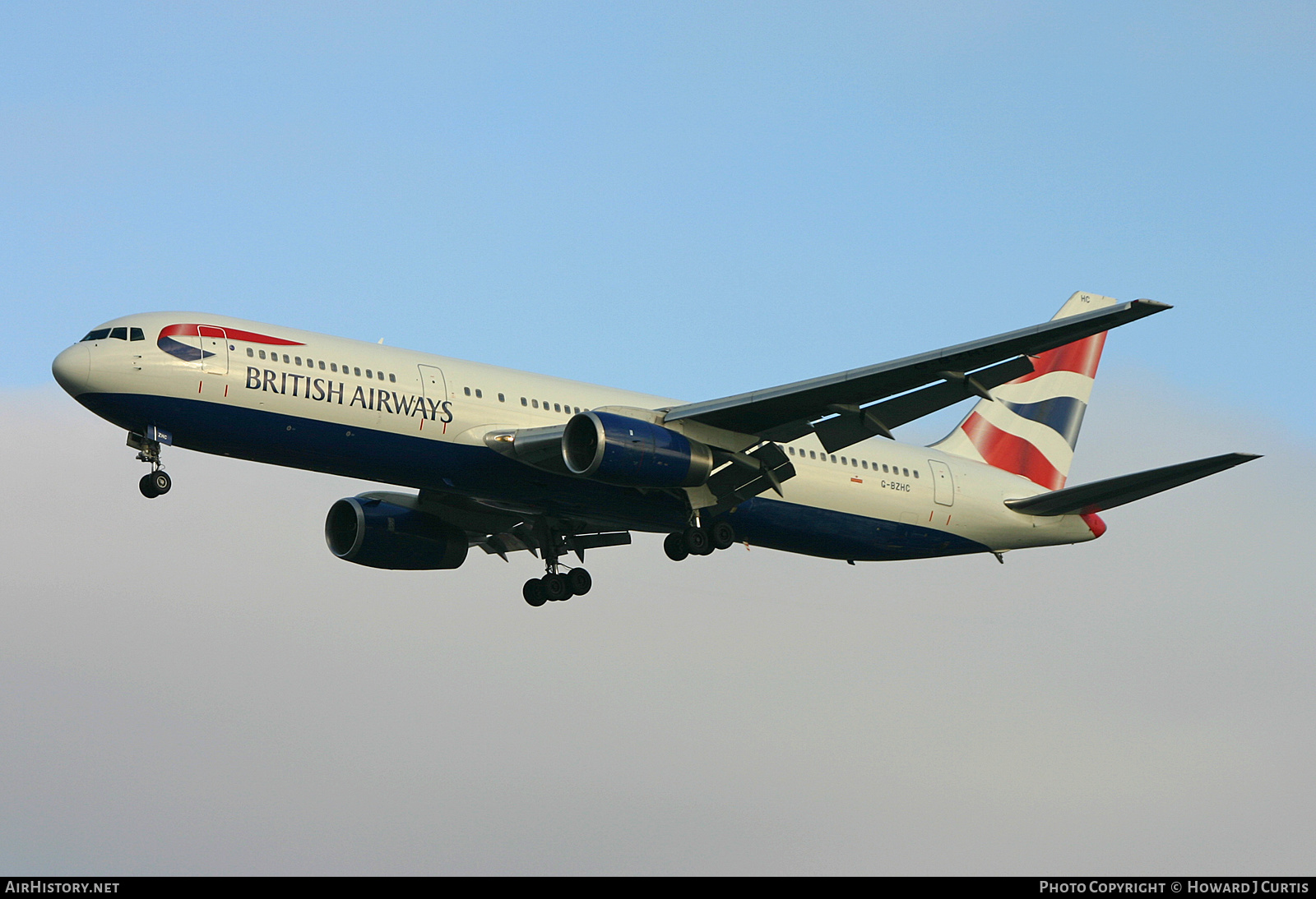 Aircraft Photo of G-BZHC | Boeing 767-336/ER | British Airways | AirHistory.net #217571