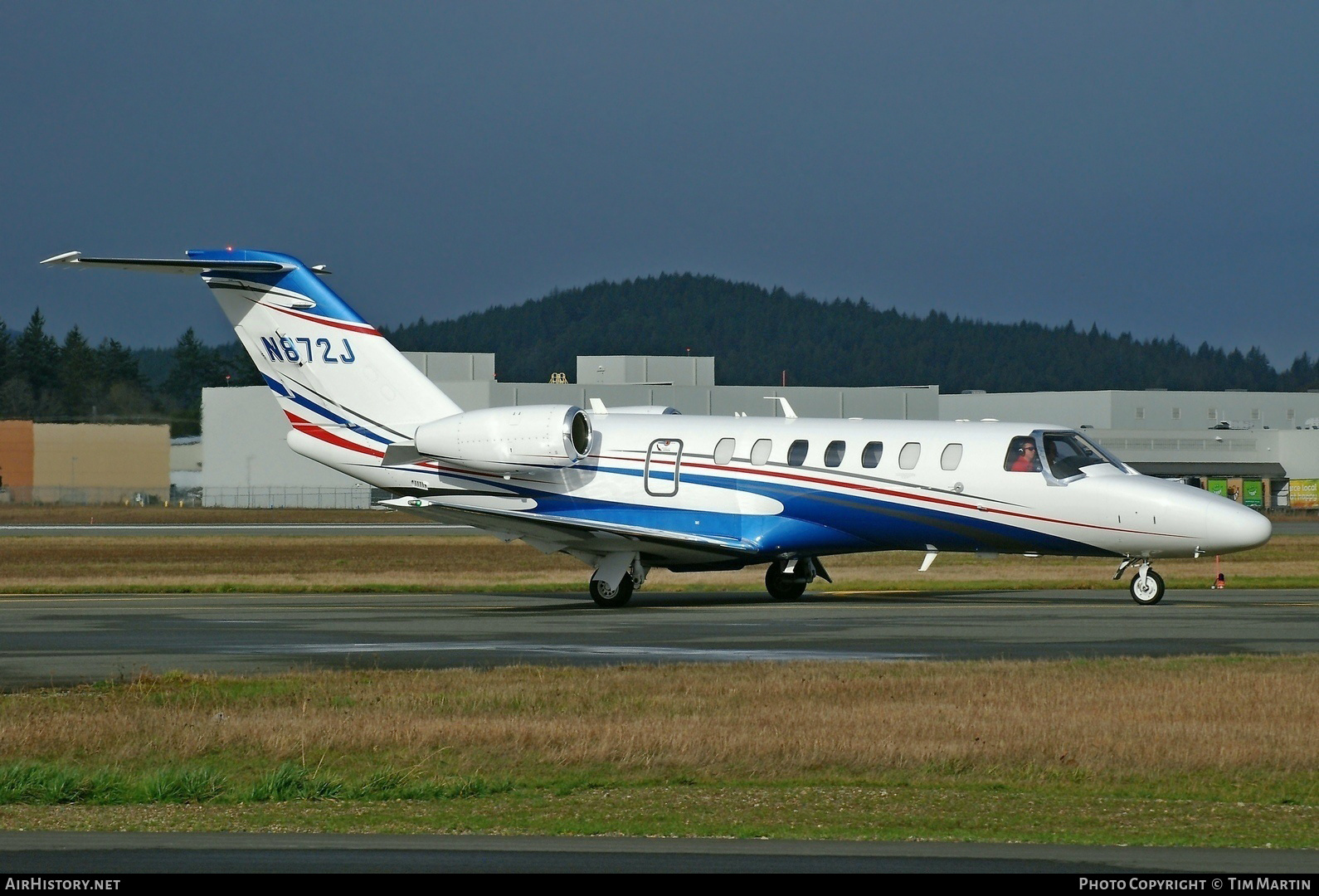 Aircraft Photo of N872J | Cessna 525B CitationJet CJ3+ | AirHistory.net #217575