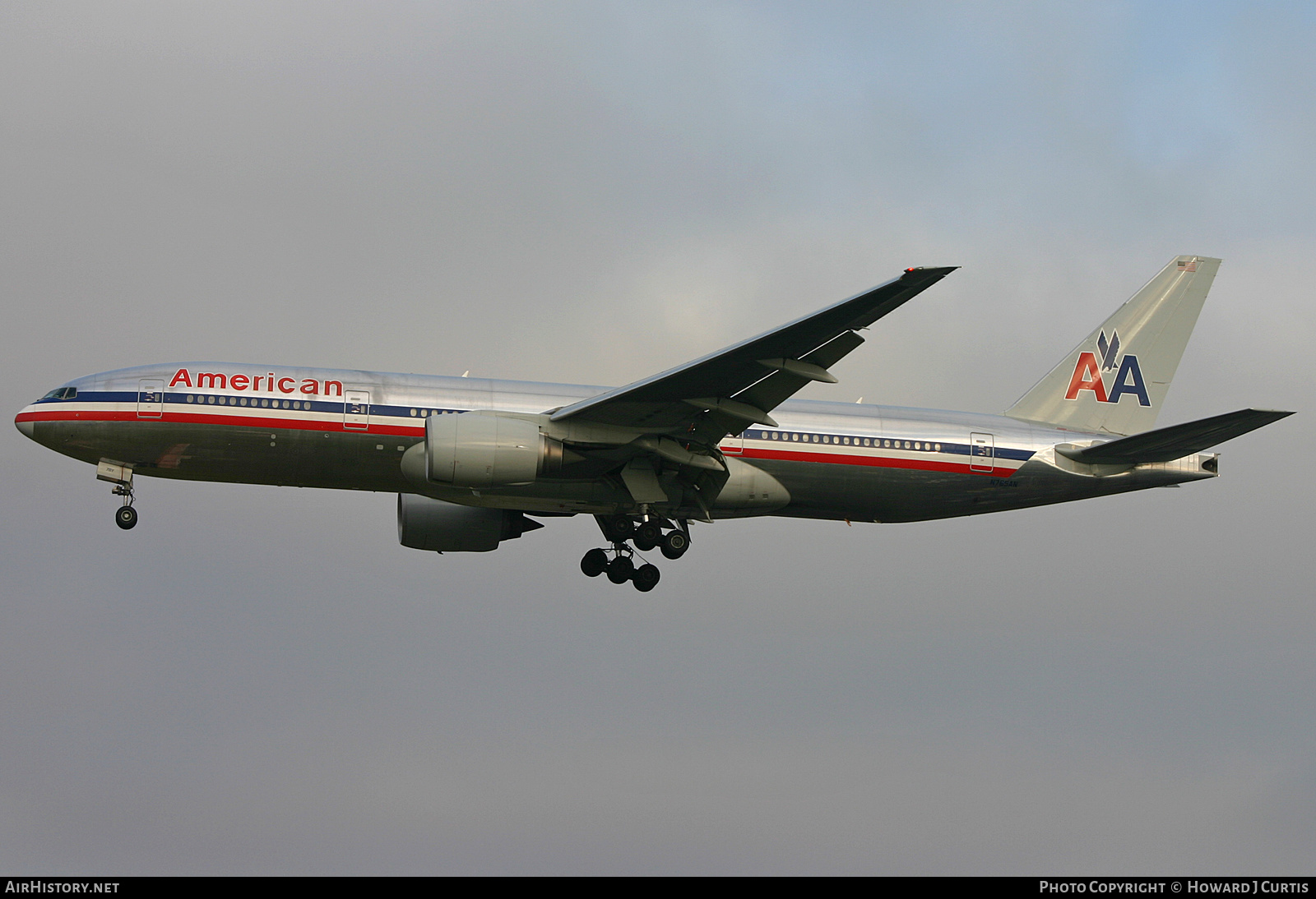 Aircraft Photo of N765AN | Boeing 777-223/ER | American Airlines | AirHistory.net #217580